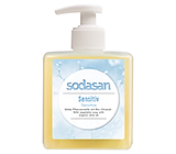 Sodasan жидкое мыло для чувствительной кожи с диспенсером Sensitive 300 мл