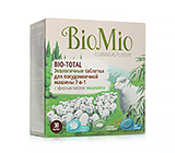 BioMio Bio-Total таблетки для посудомоечной машины 7-в-1 Эвкалипт 30 шт