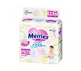 Merries Подгузники M (6-11 кг) 22 шт