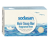 Sodasan твердое мыло для волос Без аромата 100 гр
