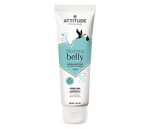 Attitude Эттитьюд Blooming Belly Безопасный гель для душа с аргановым маслом 240 мл