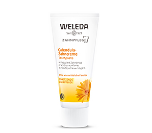 Weleda Веледа Натуральная зубная паста с календулой без запаха мяты 75 мл