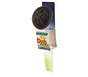 easyDo Dishmatic Дишматик Эко металлическая губка для мытья посуды с дозатором