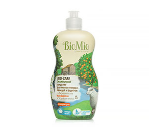 BioMio БиоМио Bio-Care Экологичное средство для мытья посуды, овощей и фруктов Мандарин 450 мл