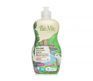 BioMio БиоМио Bio-Care Экологичное средство для мытья посуды, овощей и фруктов Вербена 450 мл