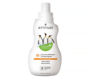 Attitude Эттитьюд Безопасная жидкость для стирки Citrus Zest 1,05 л