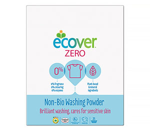 Ecover Эковер Эко стиральный порошок-концентрат универсальный NON BIO ZERO 1875 гр